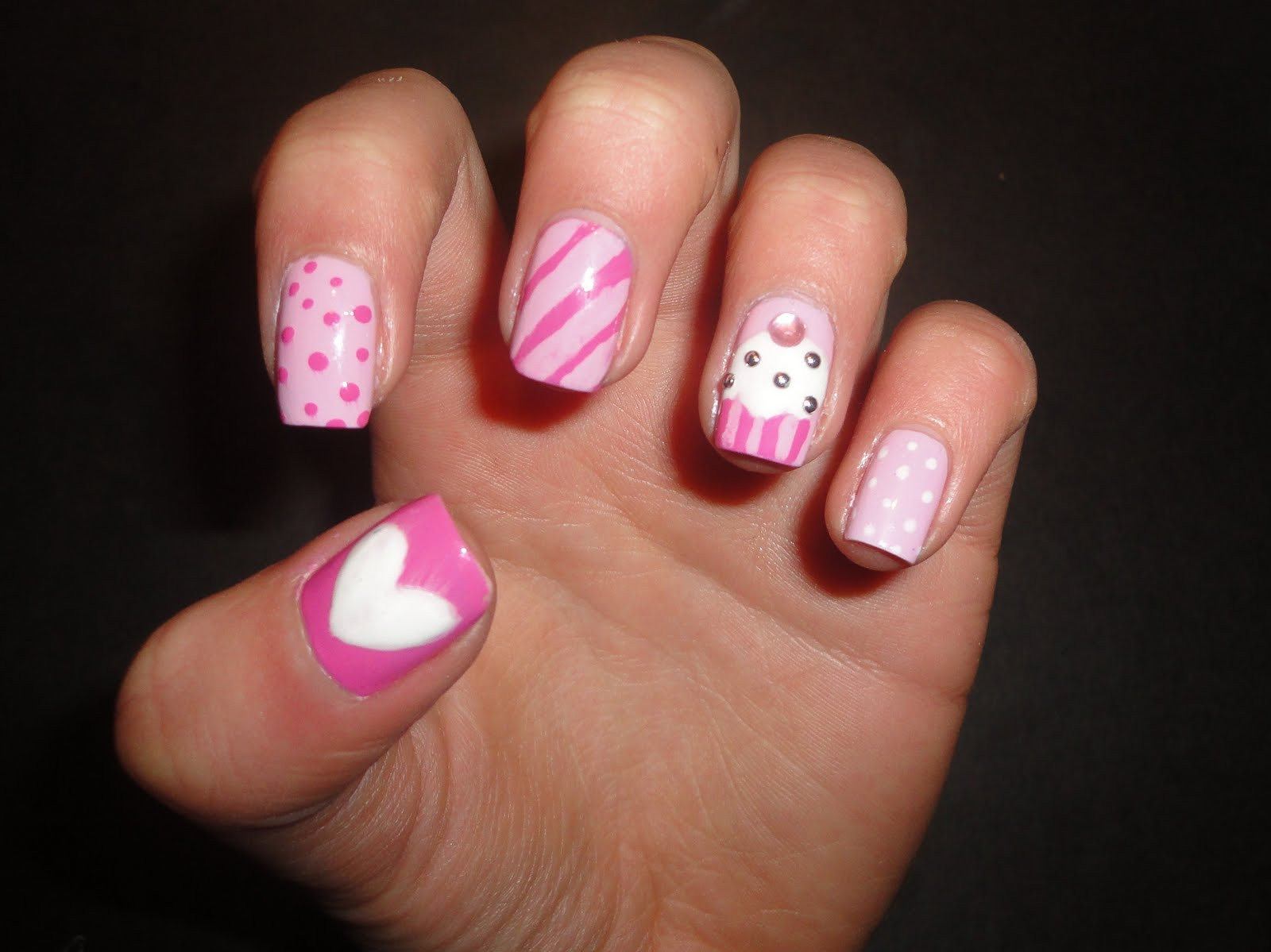 How To Do Nail Designs
 Bow Ties and Barrettes HOT NAIL DESIGNS