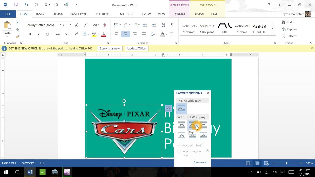 How To Make A Birthday Card On Microsoft Word
 How to make Birthday post card on Microsoft Word