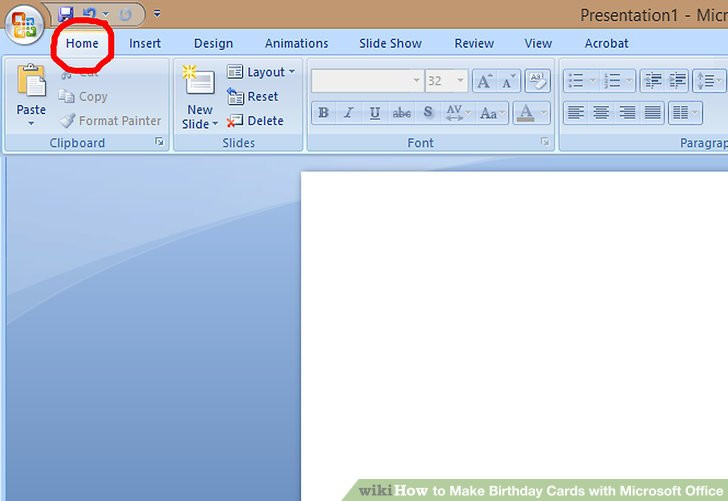 How To Make A Birthday Card On Microsoft Word
 How to Make Birthday Cards with Microsoft fice with