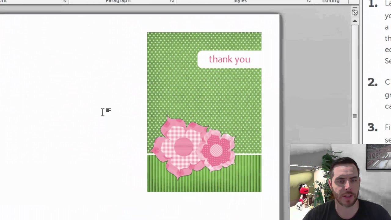 How To Make A Birthday Card On Microsoft Word
 How to Create Greeting Cards in Microsoft Word