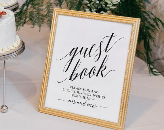 How To Make A Wedding Guest Book
 Guest Book Sign Guest Book Wedding Guest Book Ideas Wedding