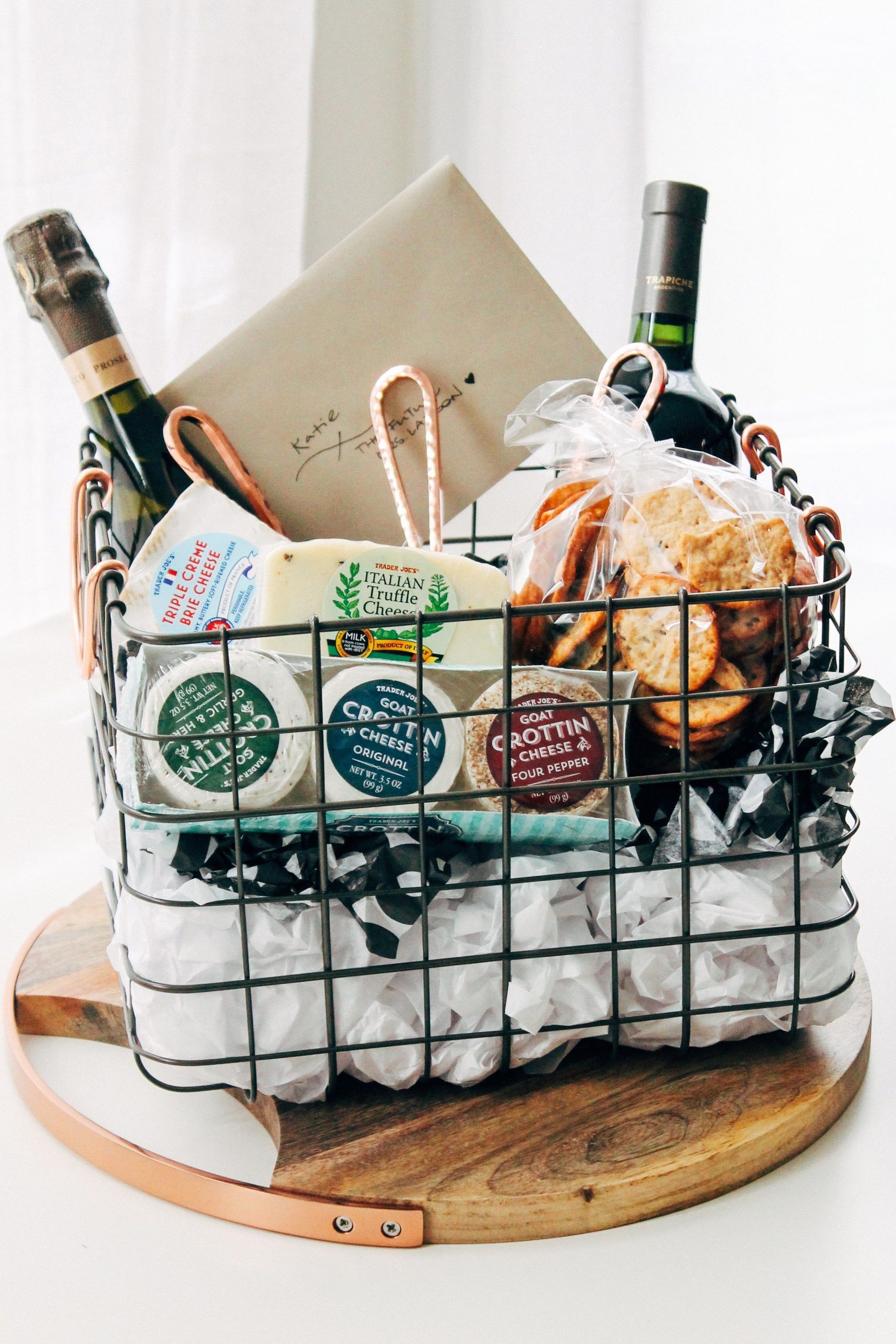 How To Make A Wine Gift Basket Ideas
 the ultimate cheese t basket playswellwithbutter