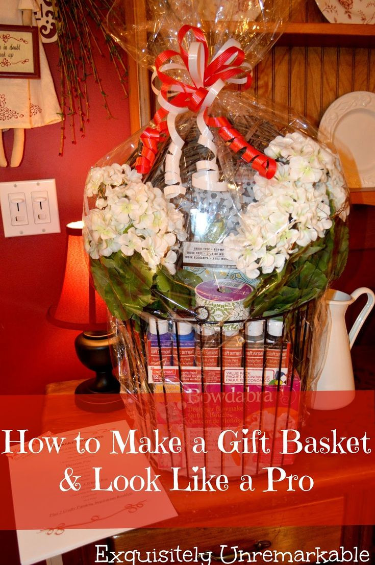 How To Make A Wine Gift Basket Ideas
 1000 images about Fundraiser Gift Baskets on Pinterest