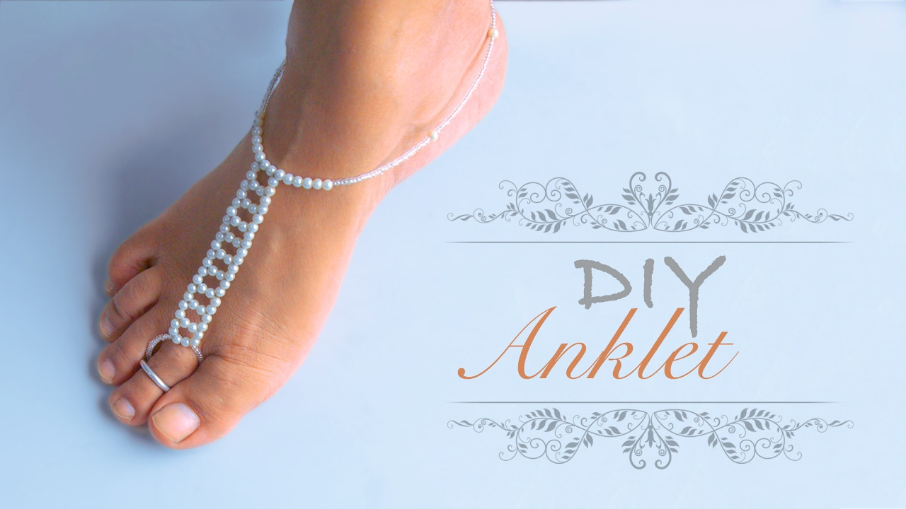 How To Make Anklet
 How to make an anklet DIY anklet easy & simple