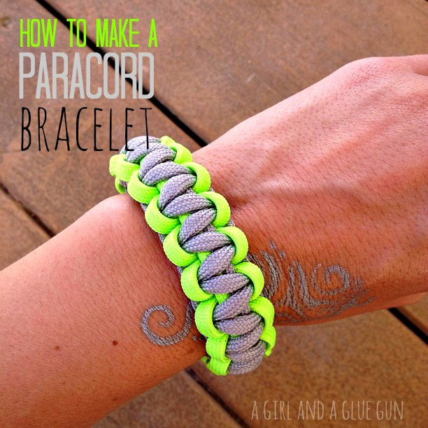 How To Make Anklet
 Yarn Bracelets summer survival week A girl and a glue gun