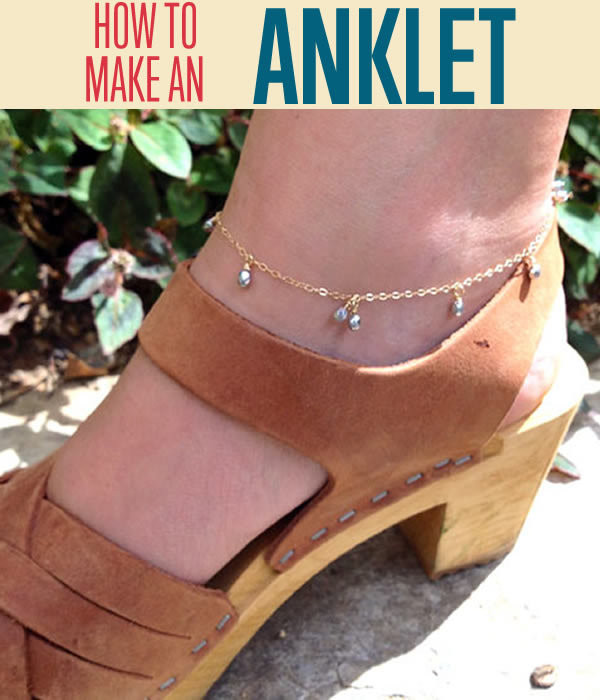 How To Make Anklet
 Wire Jewelry Techniques