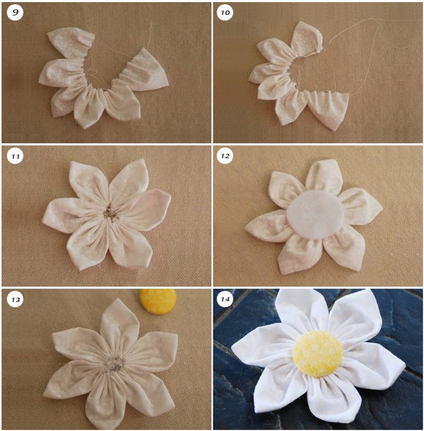 How To Make Brooches
 OKAJewelry Show DIY Fabric Flower Brooch Tutorial Collection