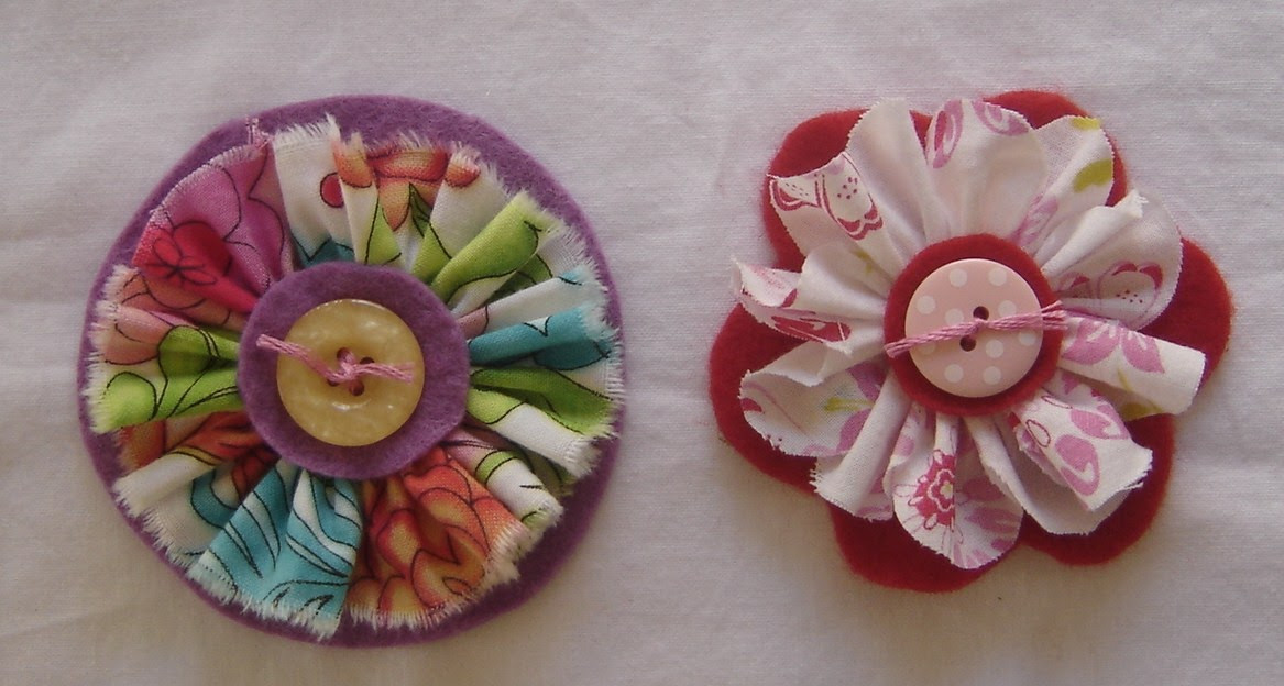 How To Make Brooches
 ilovestitches How to make a fabric flower brooch Tutorial