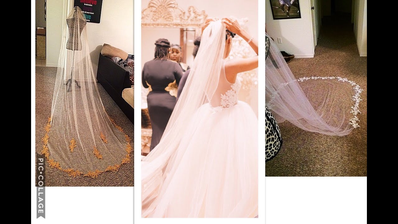 How To Make Your Own Wedding Veil
 MAKE YOUR OWN CHAPEL LENGTH VEIL & SAVE $$$