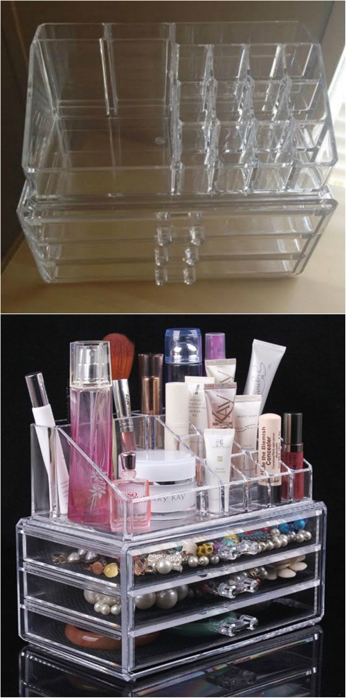 How To Organize Makeup DIY
 21 DIY Makeup Organizing Solutions that’ll Change Your