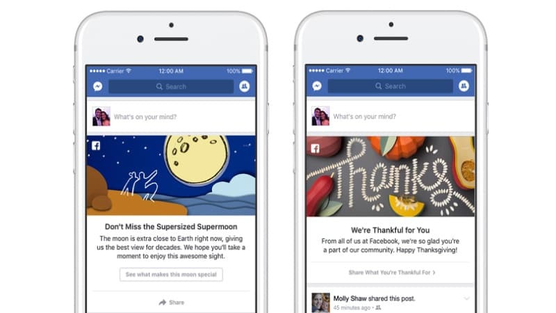 How To Send Birthday Card On Facebook
 Brings Google Doodle Like Messages to News Feed