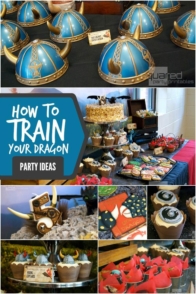 How To Train Your Dragon Birthday Party
 How to Train Your Dragon Boy s Birthday Party Spaceships