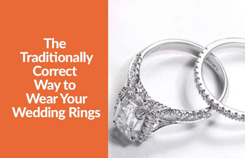 How To Wear A Wedding Ring Set
 Proper Way to Wear Wedding Ring Set