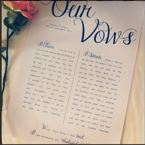 How To Write Wedding Vows For Him
 Wedding vows Wedding ceremony Forum Weddingwire
