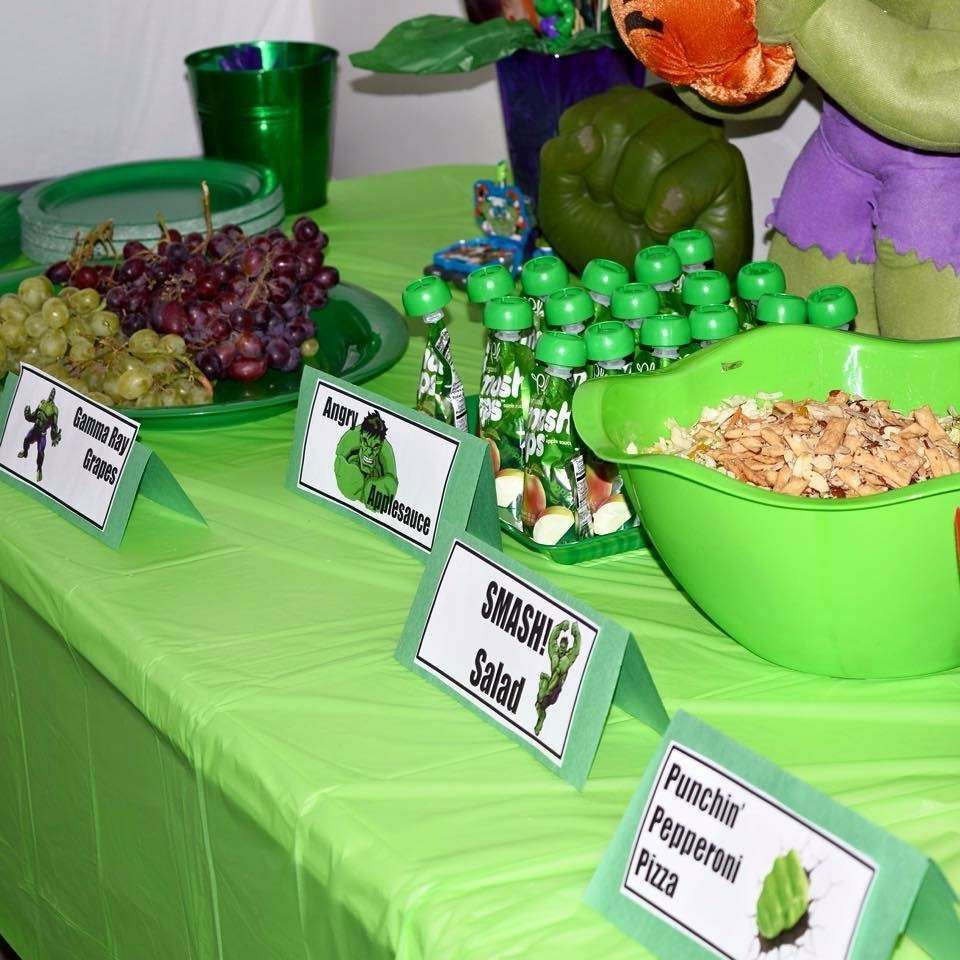 Hulk Birthday Party Supplies
 Trae s Smashing Hulk Party CatchMyParty