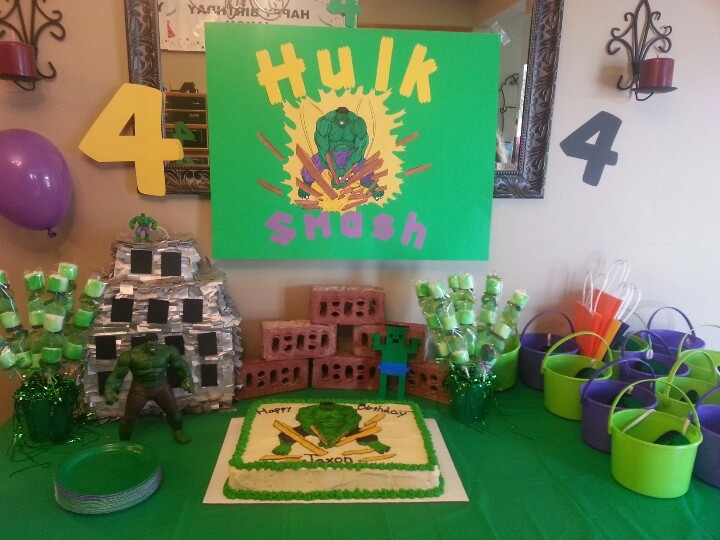 Hulk Birthday Party Supplies
 17 Best images about Hulk party on Pinterest