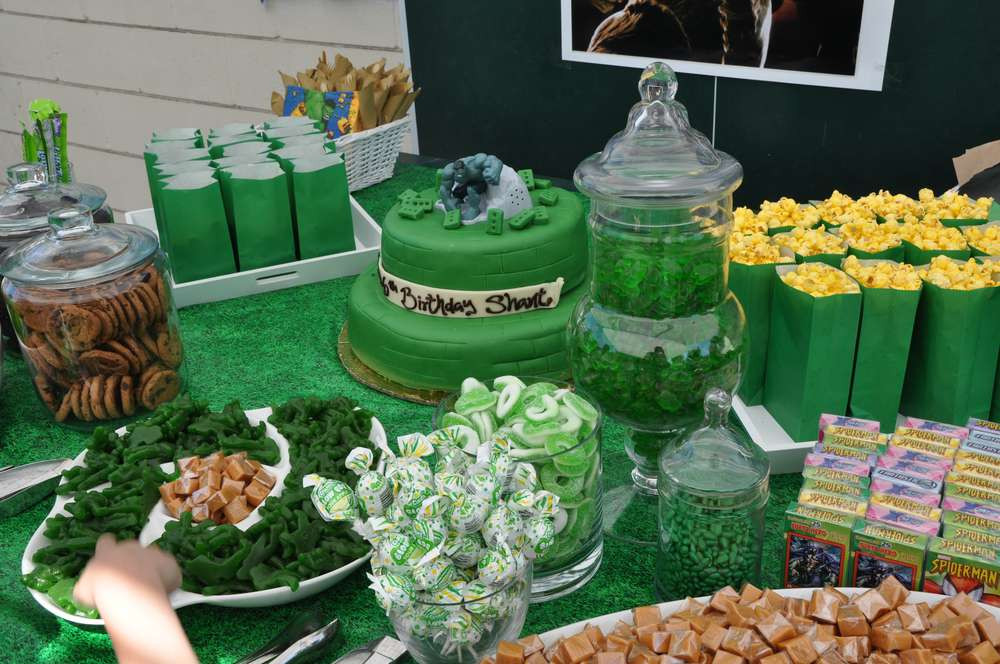 Hulk Birthday Party Supplies
 Incredible Hulk Birthday Party Ideas