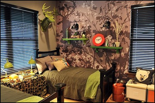 Hunting Bedroom Decor
 Decorating theme bedrooms Maries Manor hunting