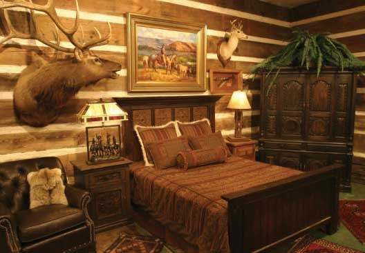Hunting Bedroom Decor
 Hill Country Furnishings With Southwestern Flair Could