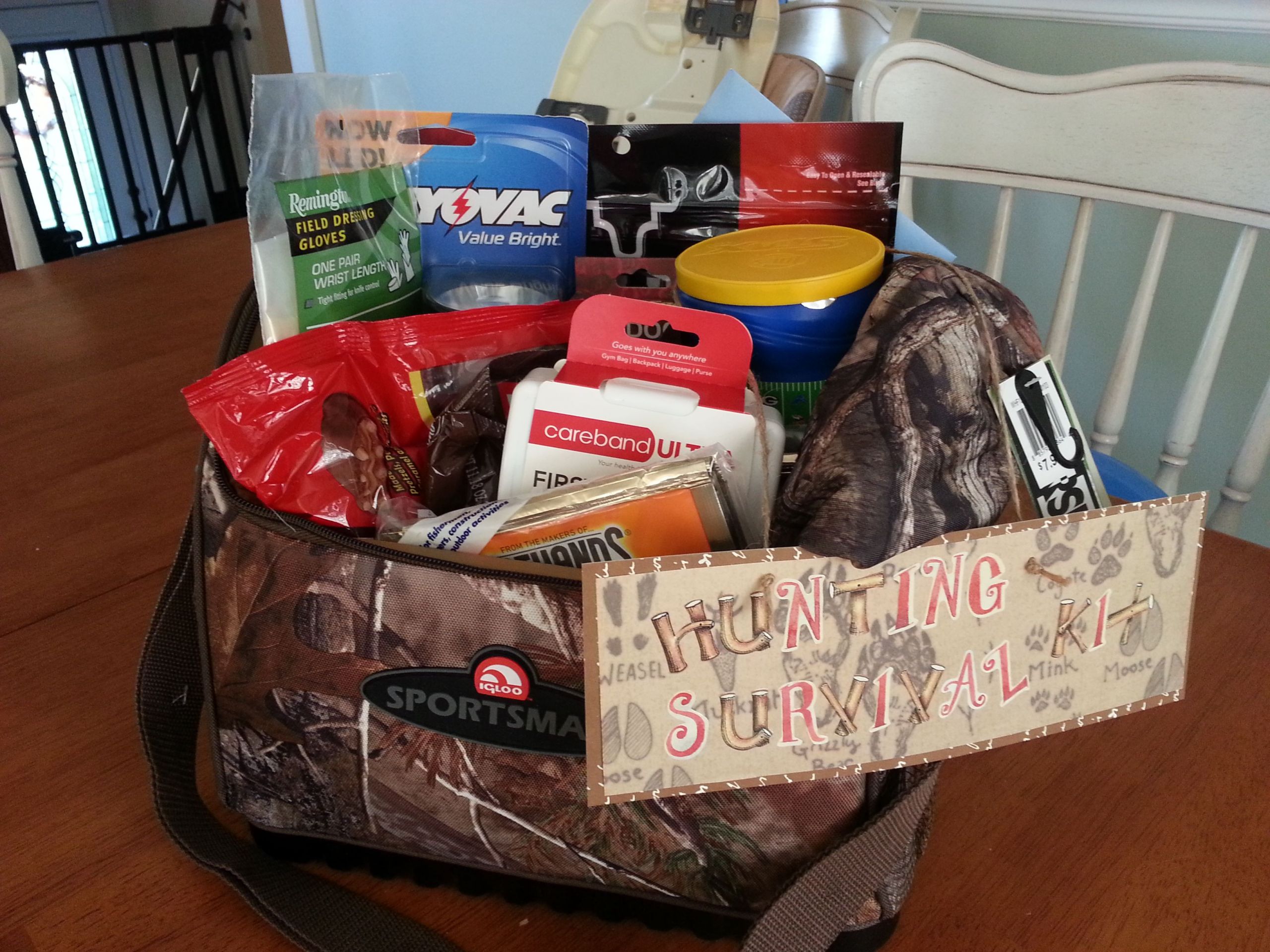 Hunting Gift Ideas For Boyfriend
 Gift idea for a husband who is a hunter Pack it with