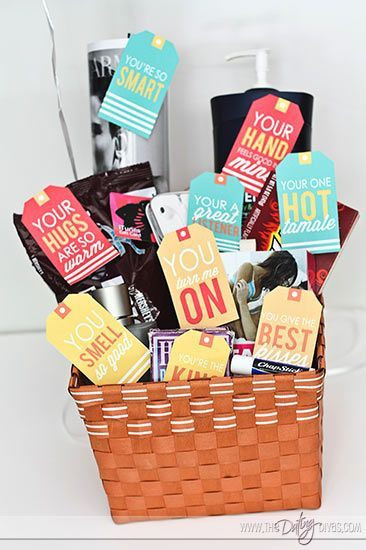 Husband Birthday Gift Ideas
 Husband Gift Basket 10 Things I Love About You