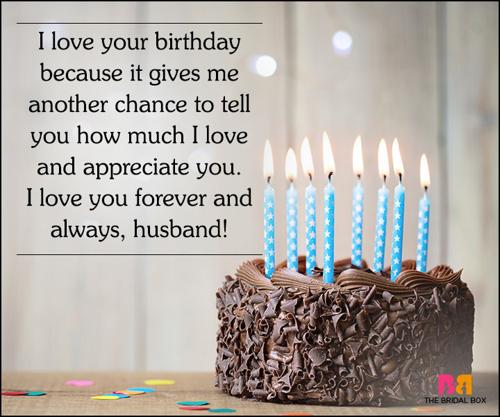 Husband Birthday Quotes
 30 Cute Love Quotes For Husband His Birthday