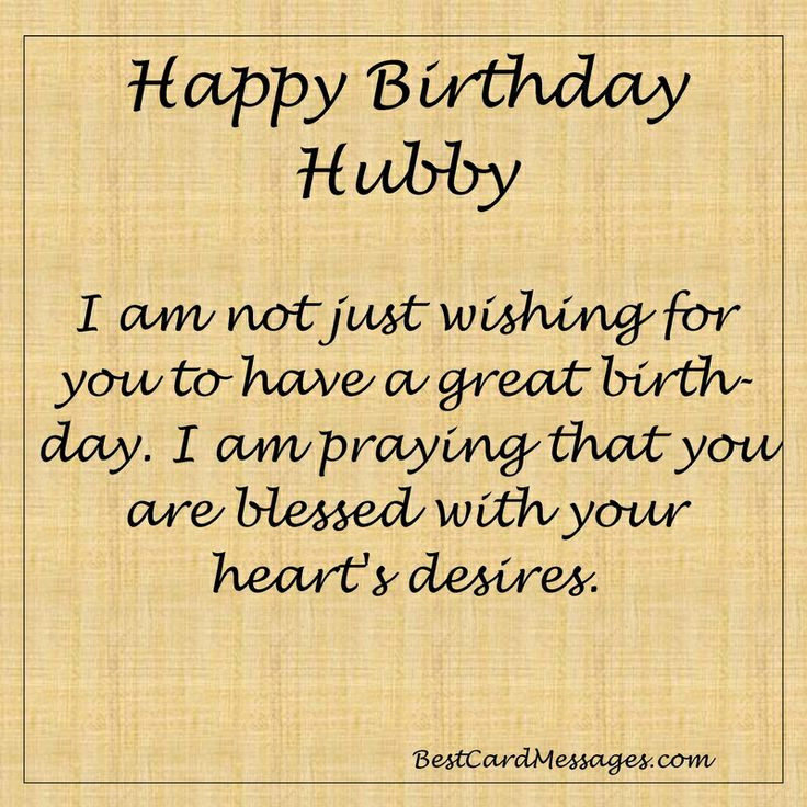 Husband Birthday Quotes
 Best Birthday Quotes For Husband QuotesGram