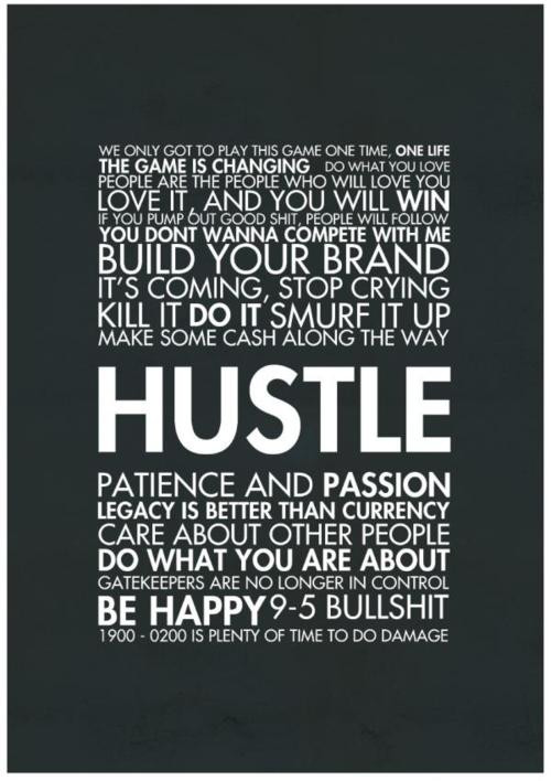 Hustle Motivational Quotes
 Why Entrepreneurs Must Love the Hustle Entrepreneurial