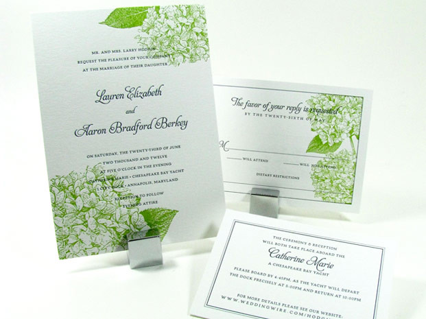 Hydrangea Wedding Invitation
 Hydrangea Flower Wedding Invitation Digby & Rose