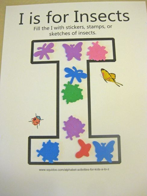 I Crafts For Preschoolers
 Letter I Alphabet Activities for Kids