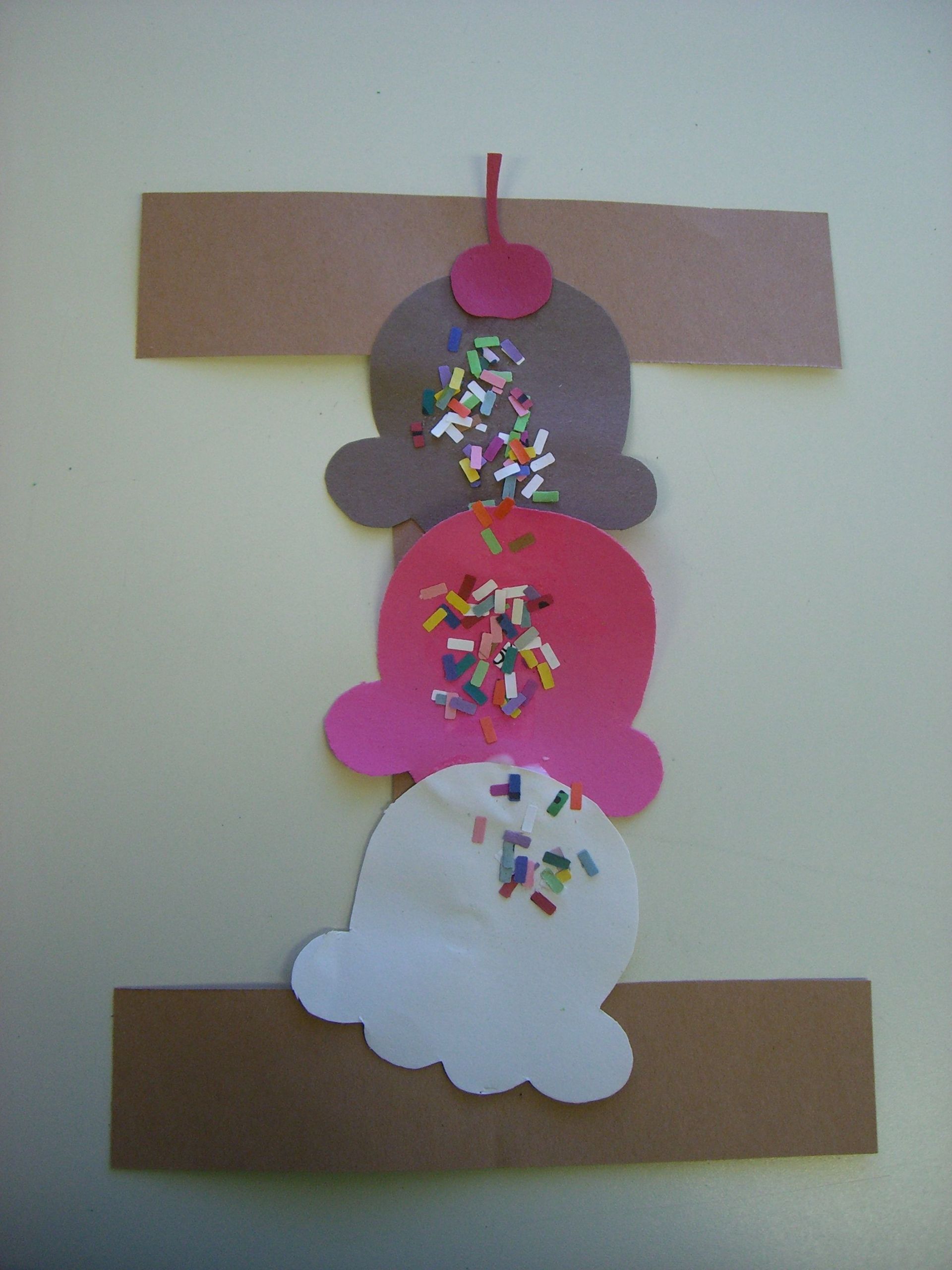 I Crafts For Preschoolers
 I is for Icecream Preschool Alphabet Craft