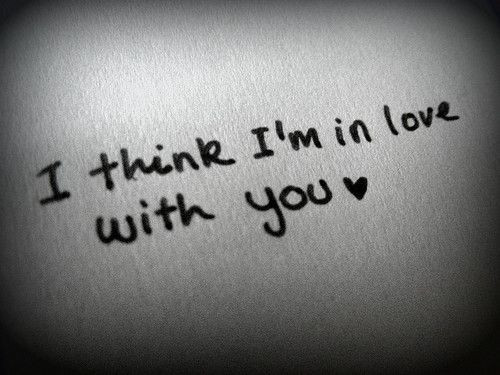 I Think I M In Love Quotes
 I Think I m In Love With You by Jessica Simpson My first
