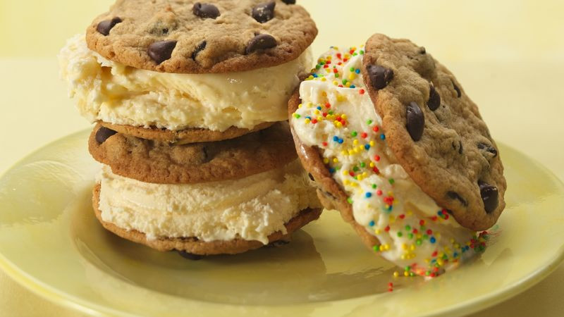 Ice Cream Sandwich Cookies
 Cookie Ice Cream Sandwiches Recipe BettyCrocker