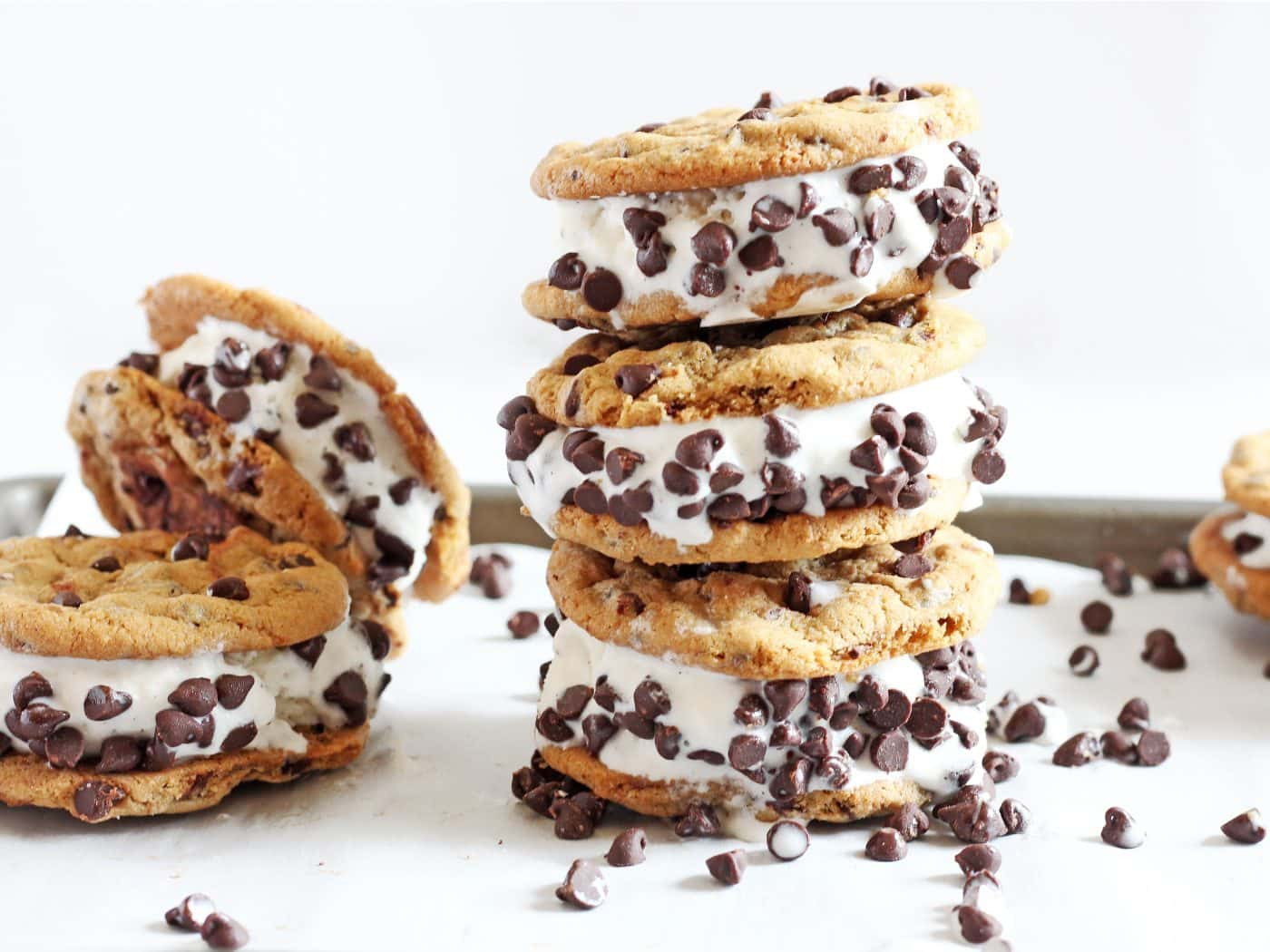 Ice Cream Sandwich Cookies
 The Homemade Chipwich Chocolate Chip Cookie Ice Cream