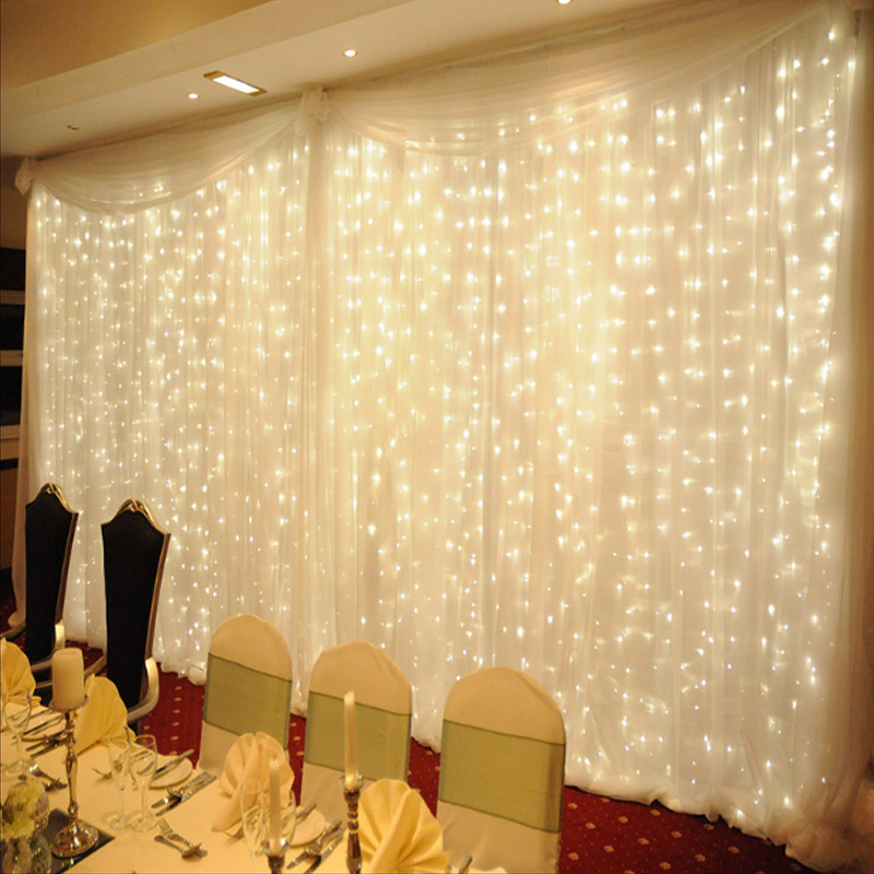 Icicle Lights In Bedroom
 4 5 3M 300Leds Icicle Curtains String Light Outdoor Warm