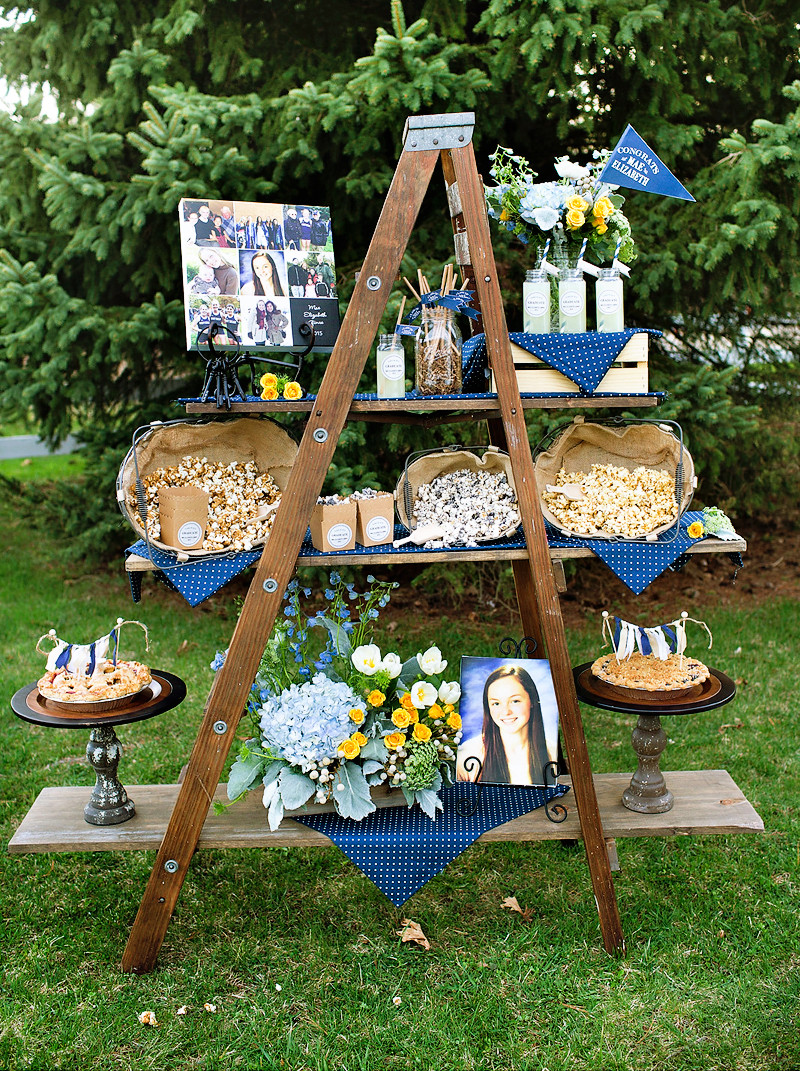 Ideas College Graduation Party
 Lovely & Rustic "Keys to Success" Graduation Party