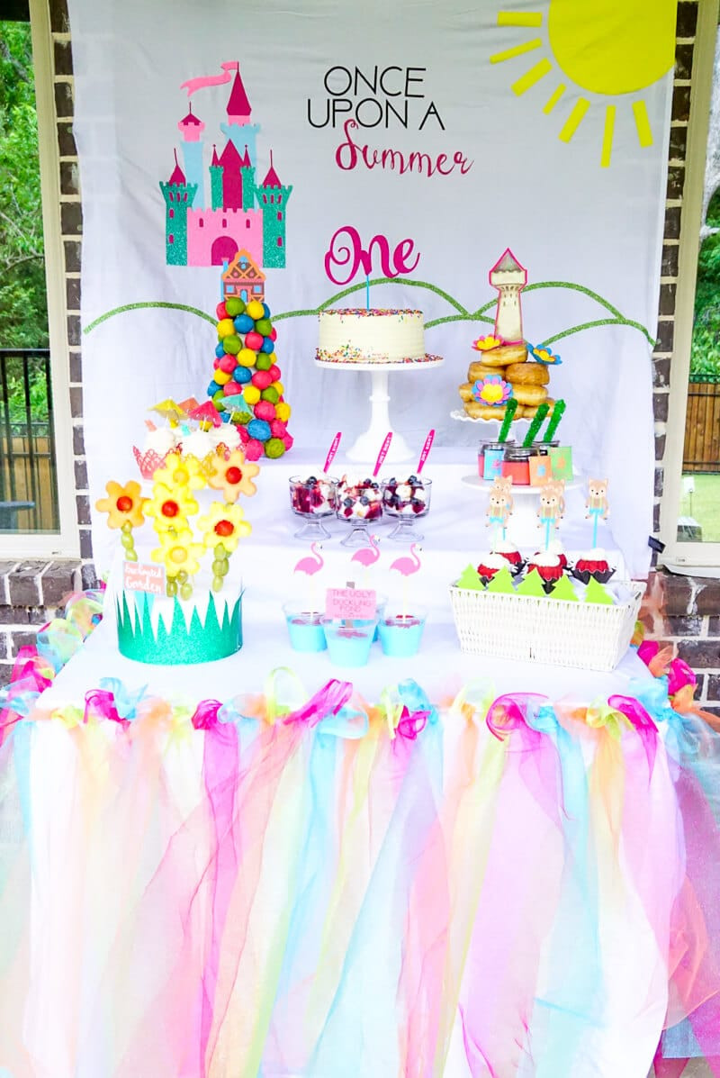 Ideas For 1 Year Old Birthday Party
 ce Upon a Summer First Birthday Ideas That ll Wow Your