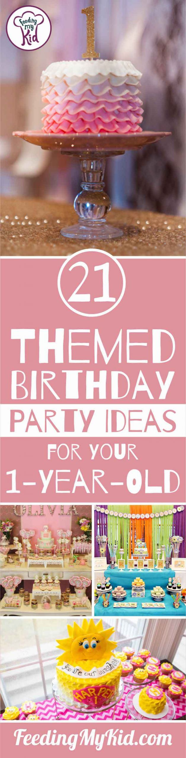 Ideas For 1 Year Old Birthday Party
 Birthday Party Themes for Your e Year Old Unfor table