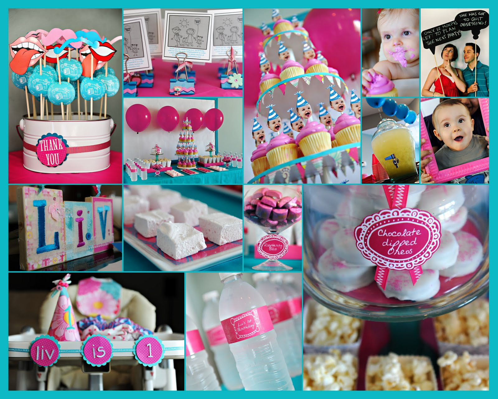 Ideas For 1 Year Old Birthday Party
 Elle Belle Creative e Year Old in a Flash A First