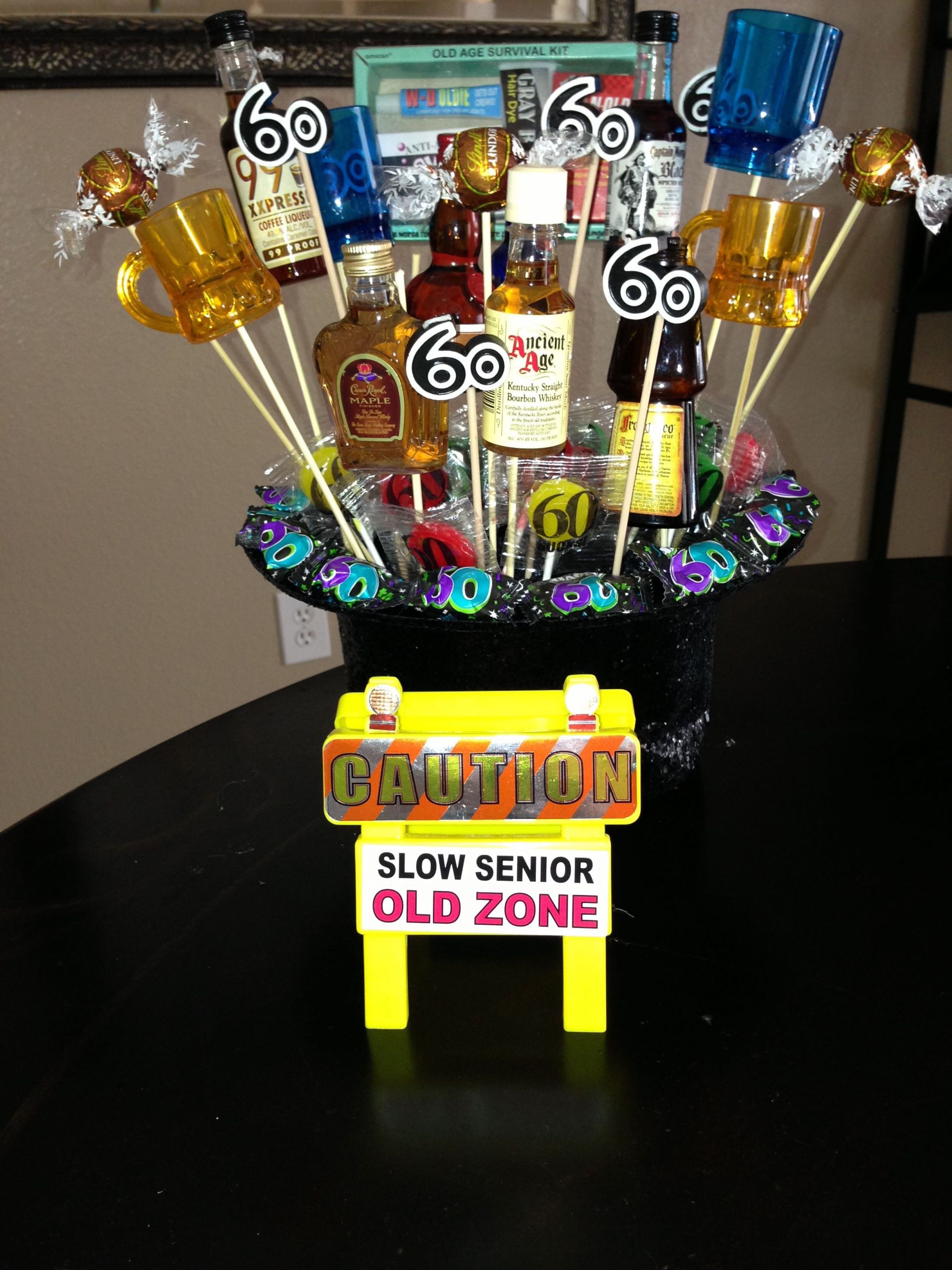 Ideas For A 60Th Birthday Gift
 60th Birthday t or centerpiece leslie zambrano i like