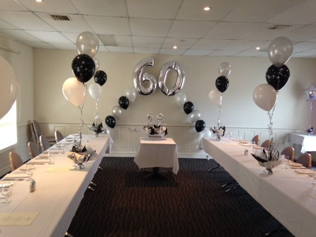 Ideas For A 60th Birthday Party
 Decorations for your 60th Birthday