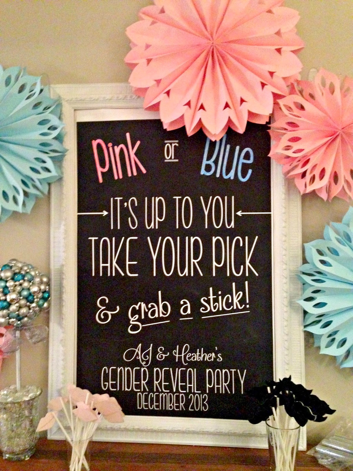 Ideas For A Gender Reveal Party
 It s a pretty Prins life Gender Reveal Party