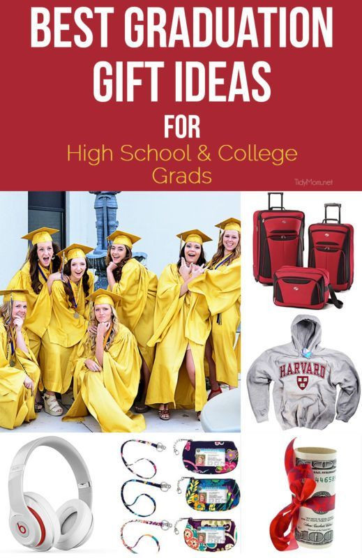 Ideas For A High School Graduation Gift
 Top High School & College Graduation Gift Ideas to Give