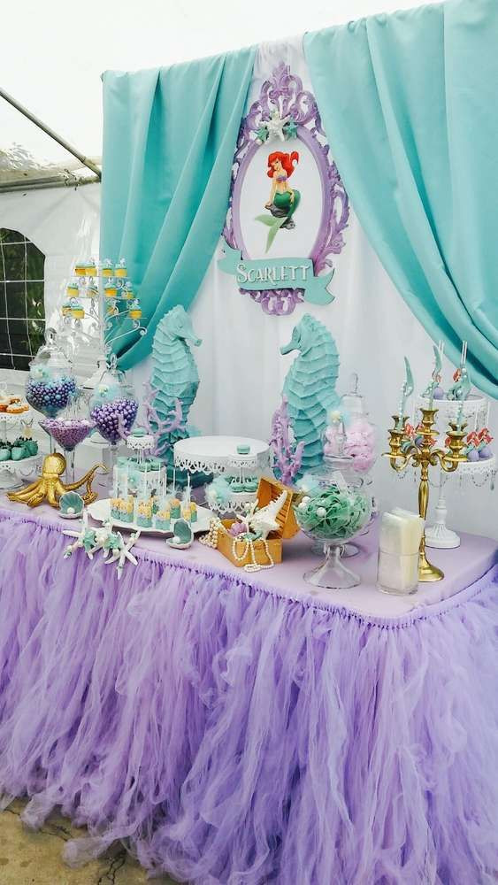 Ideas For A Mermaid Birthday Party
 Mermaids Birthday Party Ideas 2 of 16