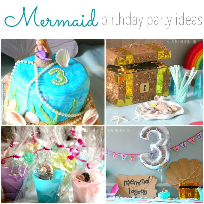 Ideas For A Mermaid Birthday Party
 Mermaid Birthday Party Ideas The Imagination Tree