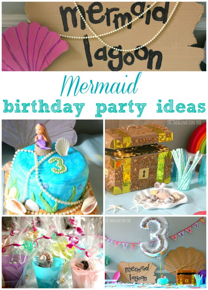 Ideas For A Mermaid Birthday Party
 Mermaid Birthday Party Ideas The Imagination Tree