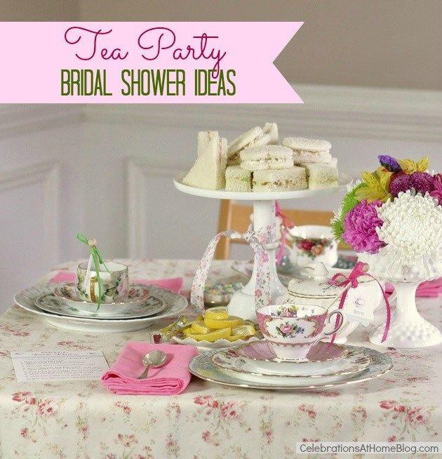 Ideas For A Tea Party Themed Bridal Shower
 Wedding Theme Tea Party Bridal Shower Ideas