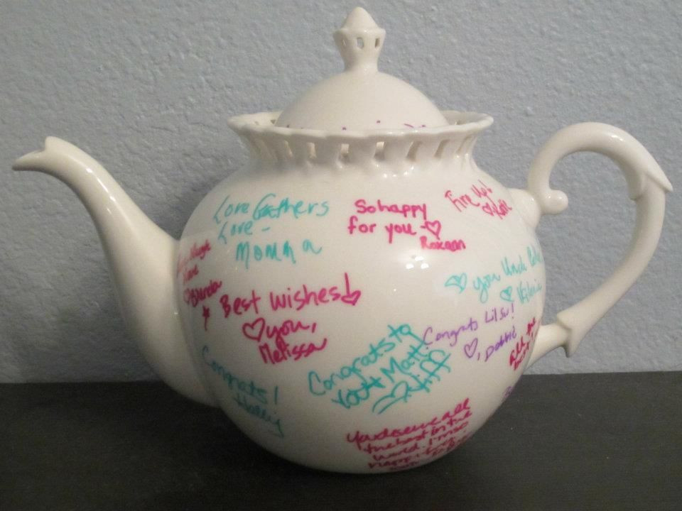 Ideas For A Tea Party Themed Bridal Shower
 For my tea party themed bridal shower I had everyone sign