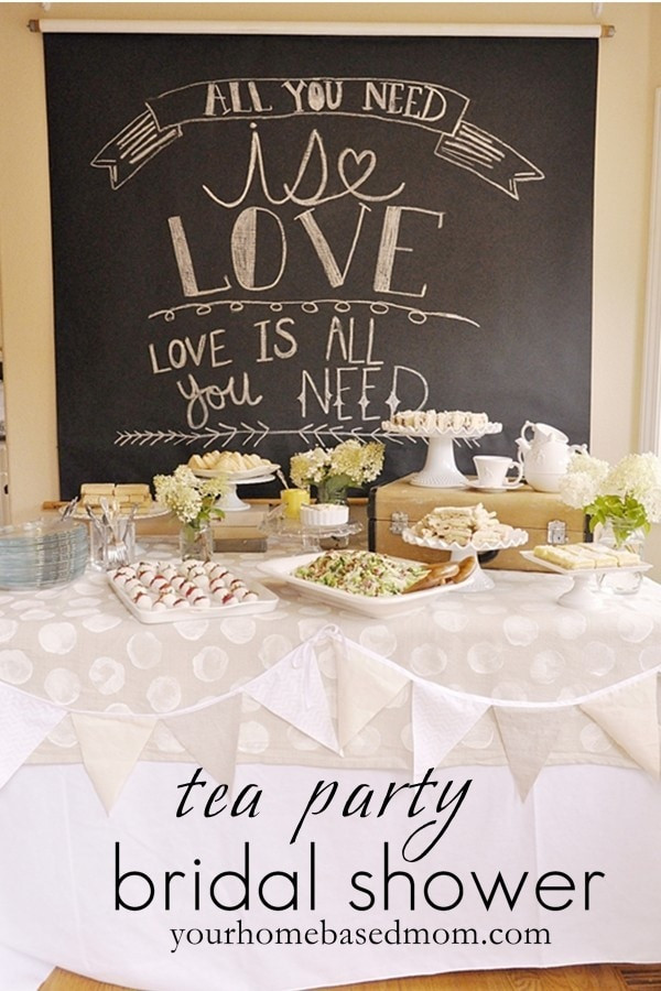Ideas For A Tea Party Themed Bridal Shower
 Tea Party Bridal Shower Theme your homebased mom