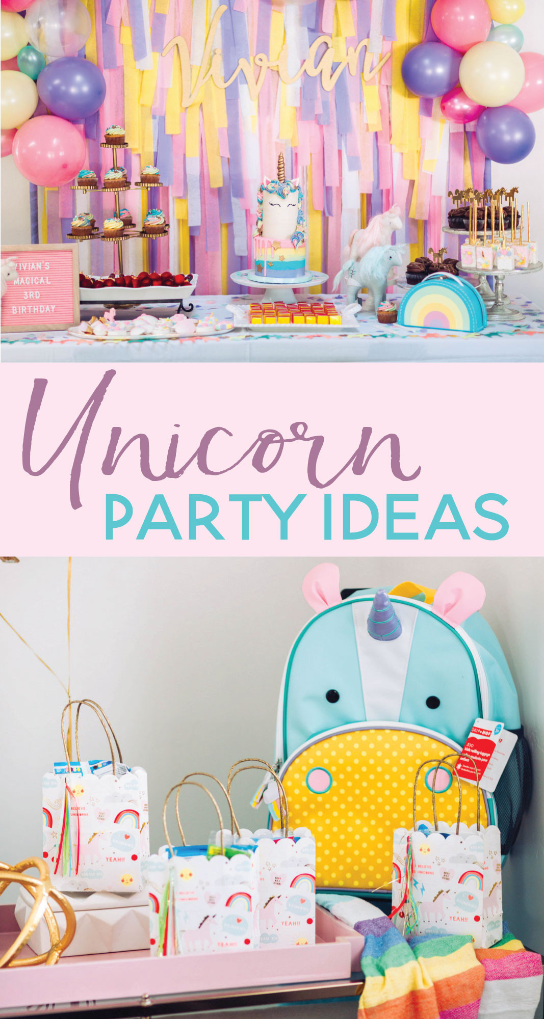 Ideas For A Unicorn Child'S Birthday Party
 Magical Unicorn Birthday Party Parties